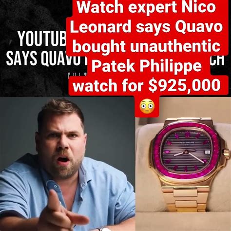 quavo fake watches